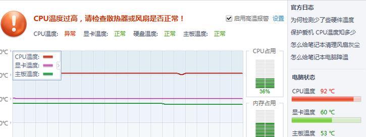 探索电脑CPU温度检测软件的多样性（了解市场上最常用的电脑CPU温度检测软件及其特点）