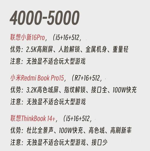 3000元能买到哪些大牌笔记本？这些笔记本的性能如何？