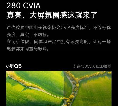 小明投影仪如何设置画面增强？设置步骤及效果如何？