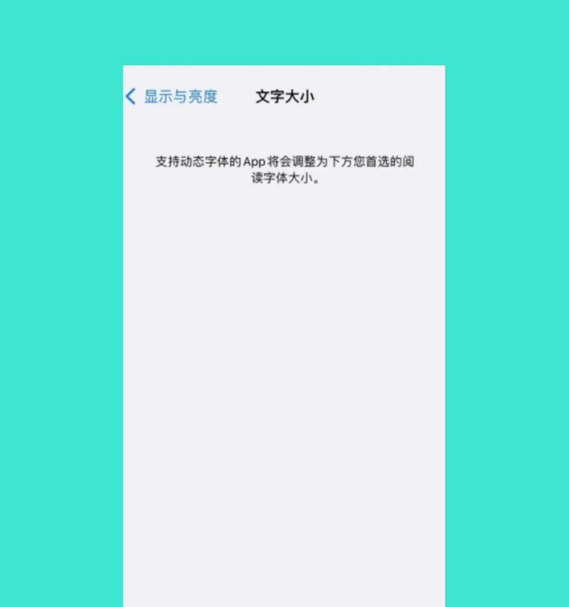 苹果手机标签字体如何设置？