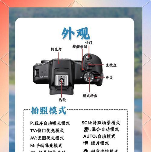 佳能相机风景模式下最佳参数设置是什么？